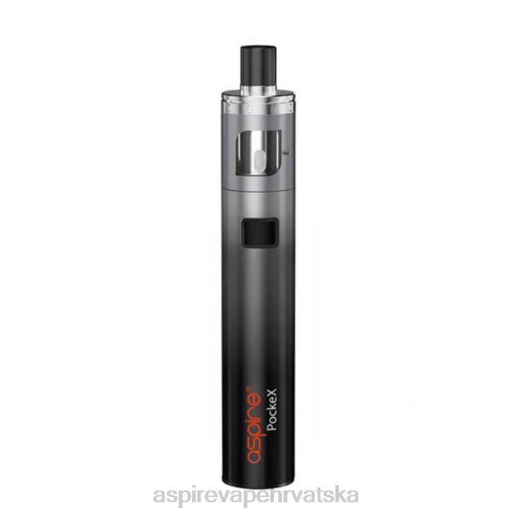 Aspire Ecig Store | 2X8T118 Aspire Pockex komplet obljetničkog izdanja sivi gradijent