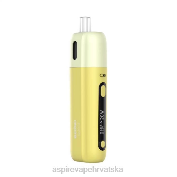 Aspire Vape | 2X8T13 Aspire Fluffi kit žuta boja