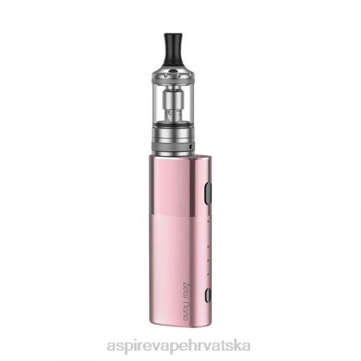 Aspire Ecig Store | 2X8T98 Aspire Zelos nano kit ružičasto zlatno